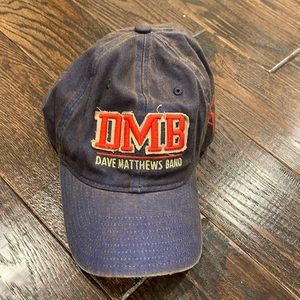 Distressed Dave Matthews Band baseball cap.  Never worn.  Excellent condition.